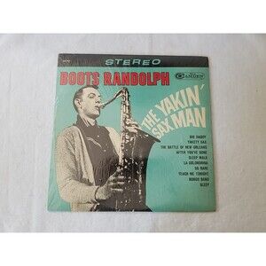 Boots Randolph- The Yakin' Sax Man CAS-825 Vinyl 12'' Vintage Record
